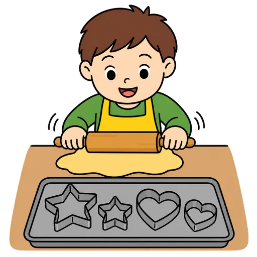 Piktogram AAC: foremki do ciastek
