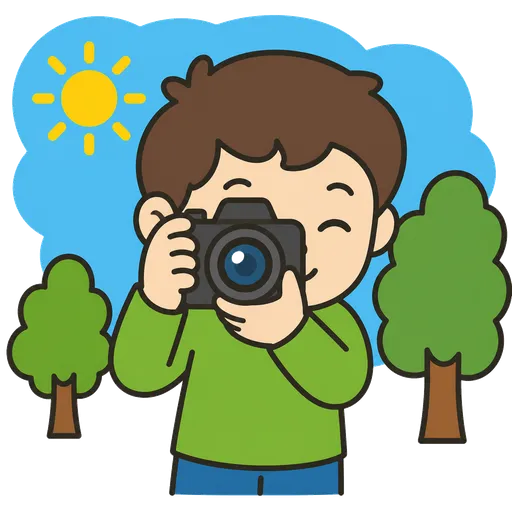 Piktogram AAC: fotograf