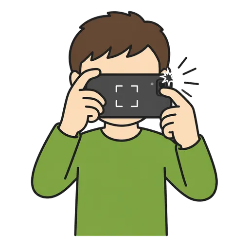 Pictograma CAA: tomar una foto
