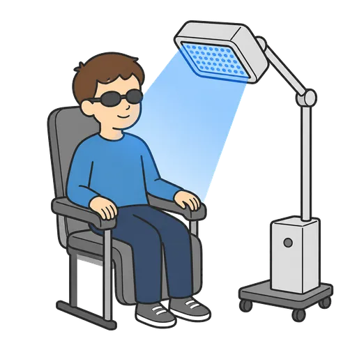 Piktogram AAC: fototerapia