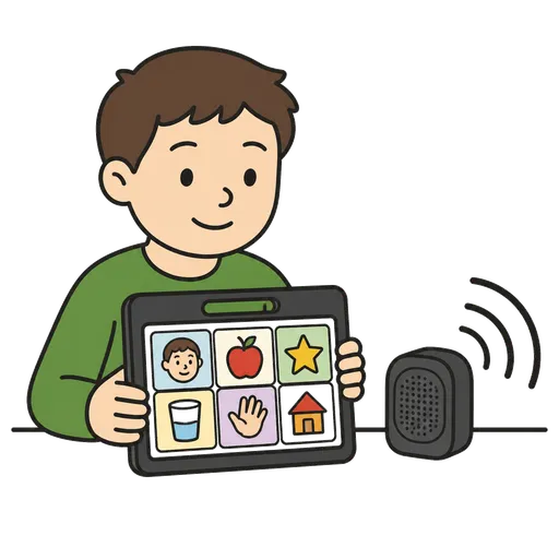 Pittogramma CAA: altoparlante per un dispositivo di comunicazione