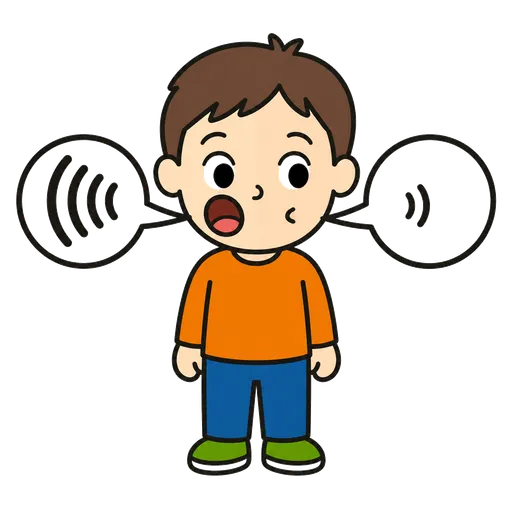 Piktogram AAC: głośno i cicho