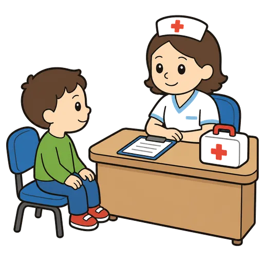 Pictograma CAA: despacho de enfermería