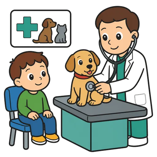 AAC-Piktogramm: Tierarztpraxis