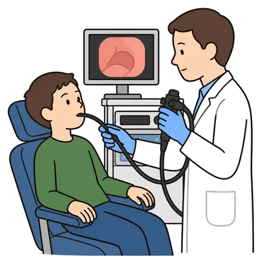Piktogram AAC: gastroskopia