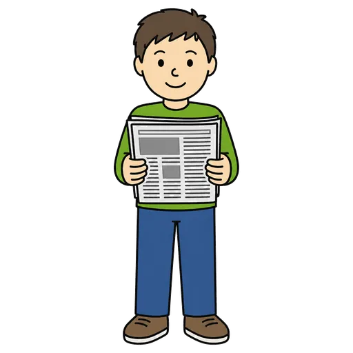 Pittogramma CAA: giornale