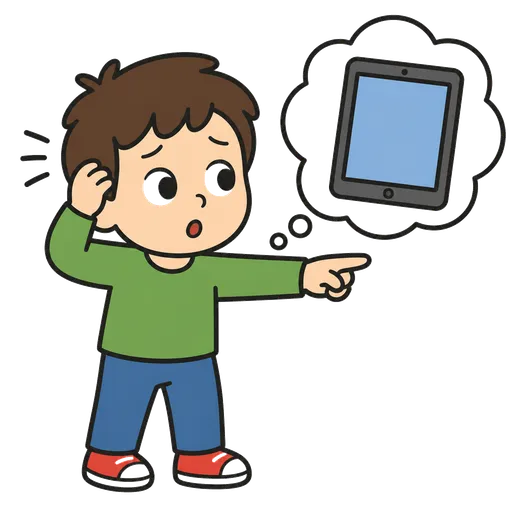 Piktogram AAC: gdzie mój tablet