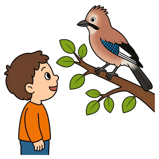 AAC-Piktogramm: Garrulusgarrulus (Eichelhäher)