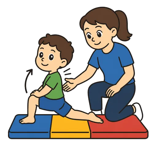 AAC-Piktogramm: berichtigende Gymnastik