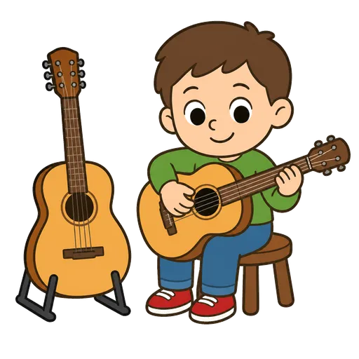 Piktogram AAC: gitara