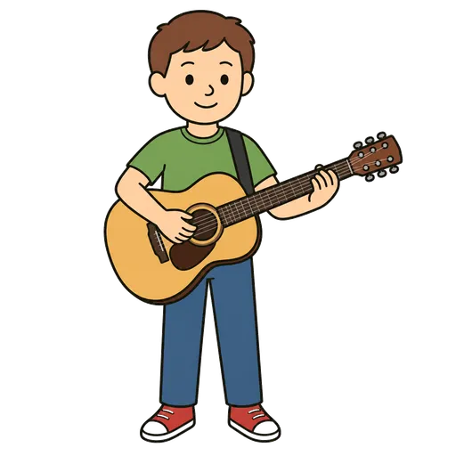 AAC pictogram: guitar