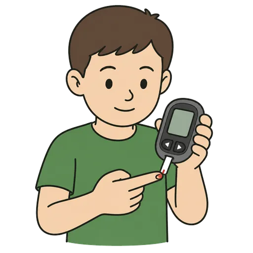 Piktogram AAC: glukometr