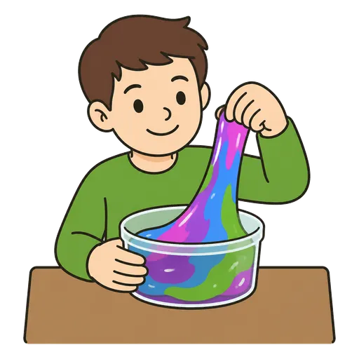 Piktogram AAC: glutek slime