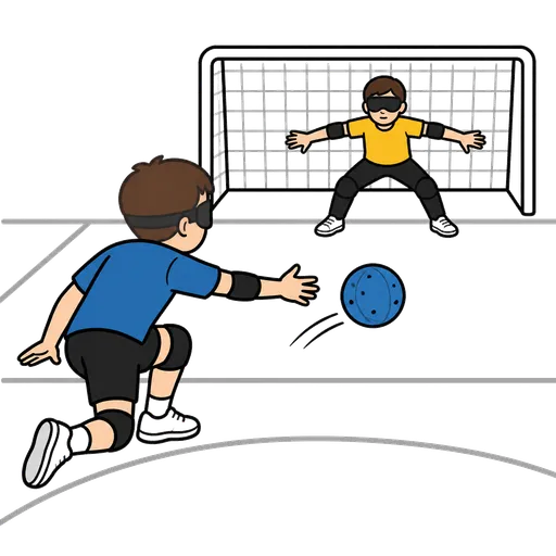 Piktogram AAC: goalball