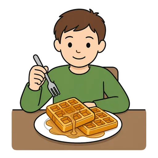 Piktogram AAC: wafelki