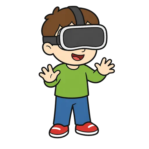 Pictogramme CAA : lunettes de réalité virtuelle