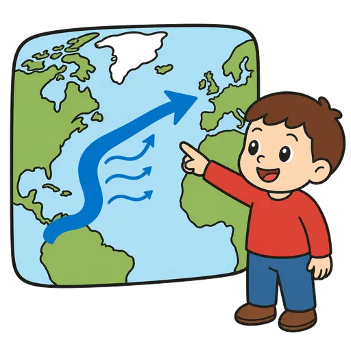 AAC pictogram: Gulf Stream