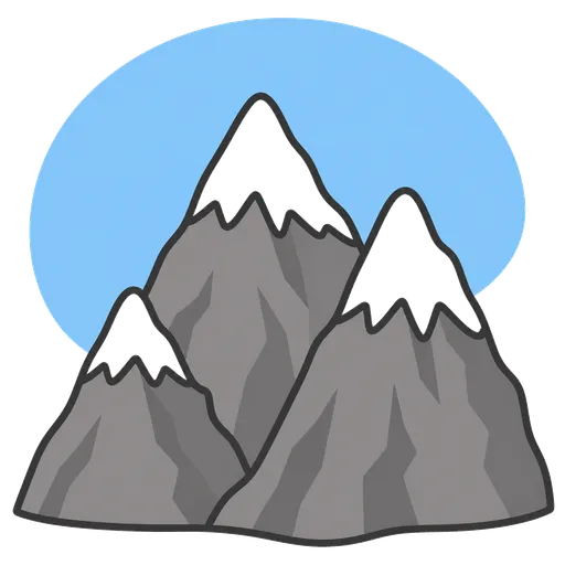 Piktogram AAC: góry