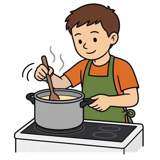 AAC-Piktogramm: kochen