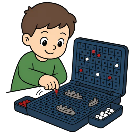 Piktogram AAC: gra w statki