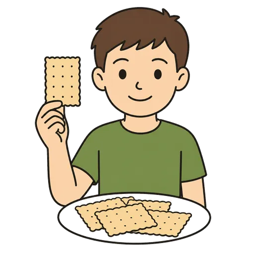 Pictograma CAA: galleta salada
