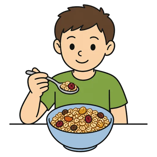 Piktogram AAK: granola