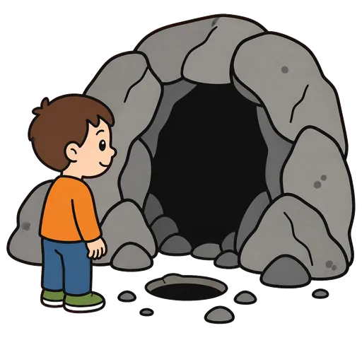 Pittogramma CAA: grotta