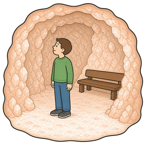 Pittogramma CAA: grotta di sale
