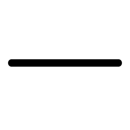 AAC pictogram: thick line