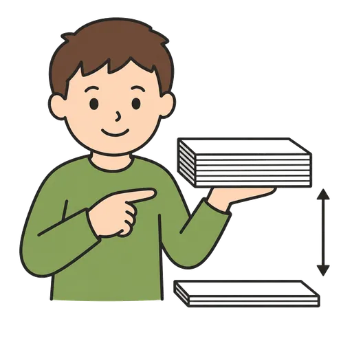 AAC pictogram: thickness