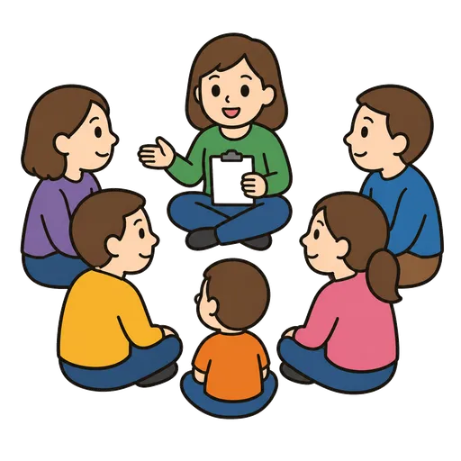 AAC-Piktogramm: Selbsthilfegruppe