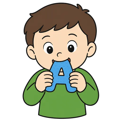 Pictogramme CAA : dentition pour orthophonie