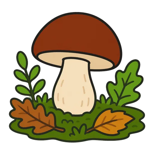 Piktogram AAC: grzyb leśny