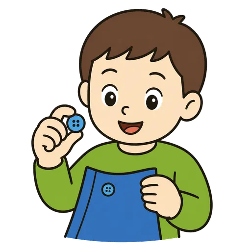 Piktogram AAC: guzik zapasowy