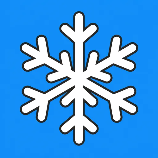 Pittogramma CAA: fiocco di neve