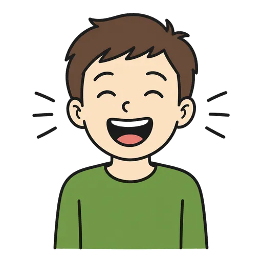 Piktogram AAC: ha ha