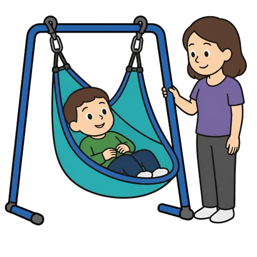Piktogram AAC: hamak terapeutyczny