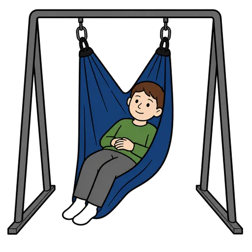 Piktogram AAC: hamak terapeutyczny