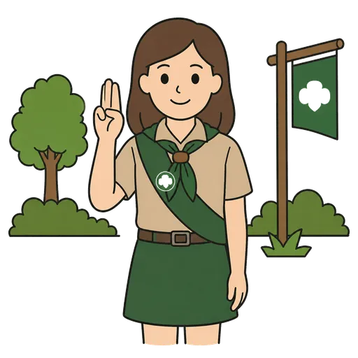 Pittogramma CAA: Coccinella delle Guide Scout