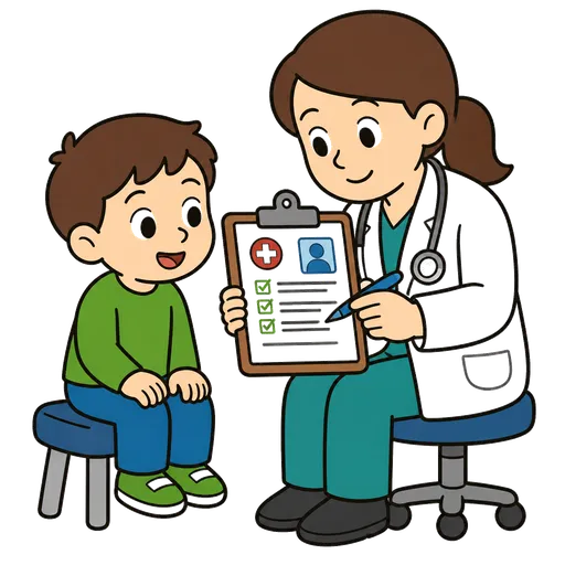 Piktogram AAC: historia choroby