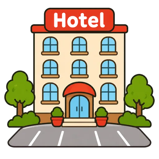 Pictogramme CAA : hôtel
