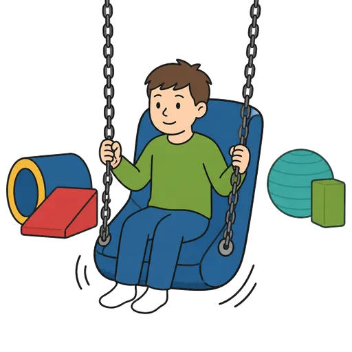 Piktogram AAK: terapeutický houpací pohyb