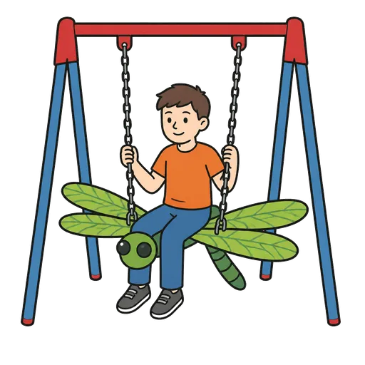 Piktogram AAK: dragonfly swing