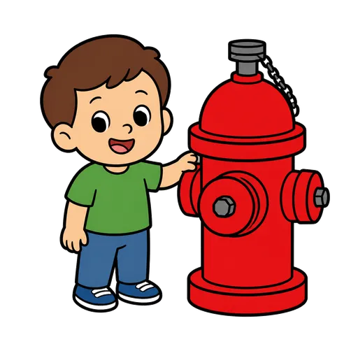 Piktogram AAC: hydrant
