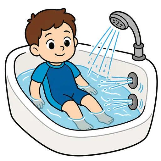 Piktogram AAC: hydroterapia