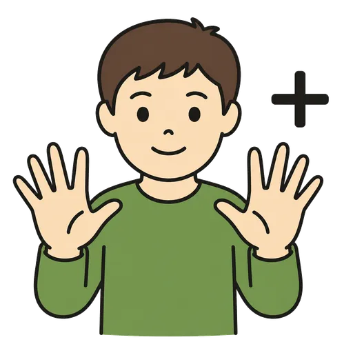 AAC pictogram: how many together