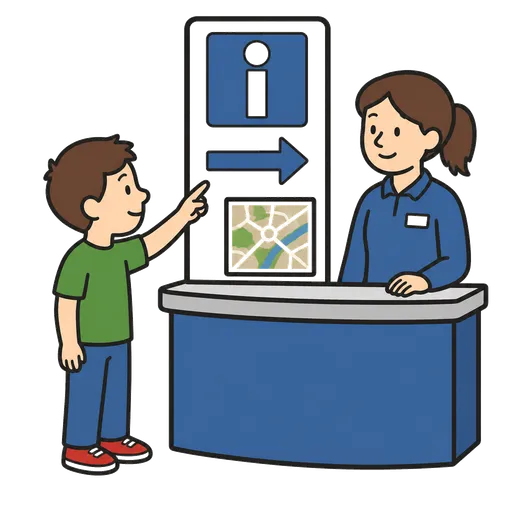 Pittogramma CAA: informazioni turistiche