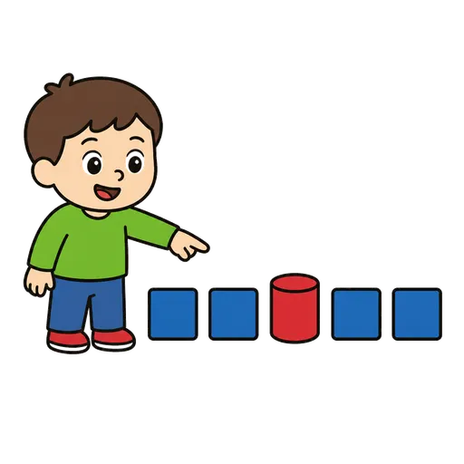 AAC pictogram: different from everyone