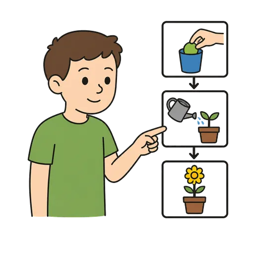 Piktogram AAK: picture instruction
