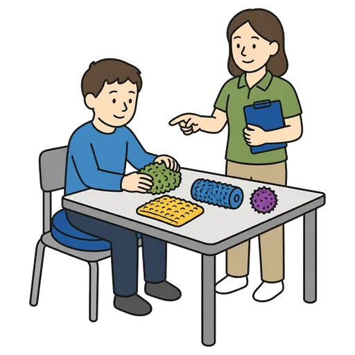 Piktogram AAC: integracja sensoryczna